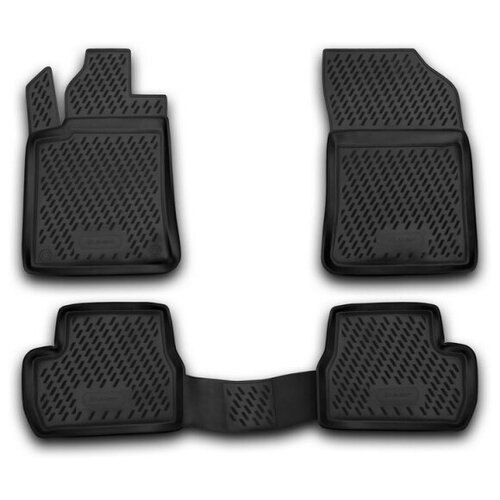 фото Коврики в салон citroen c3 01/2010->, 4 шт. (полиуретан) autofamily