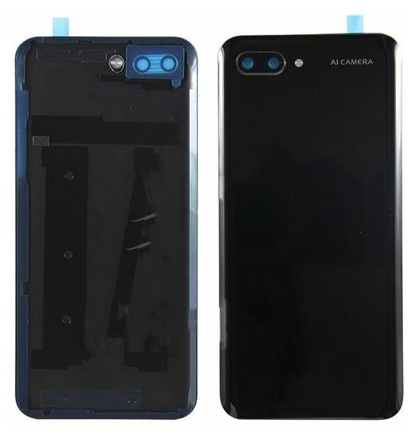 Задняя крышка для Huawei Honor 10 Черный - Премиум