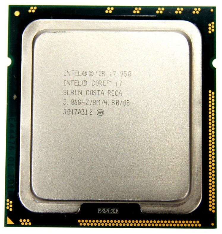 Процессор Intel Core i7 950 (3,06 ГГц, LGA 1366, 8 Мб, 4 ядра)