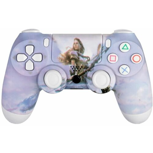 Геймпад для игровой приставки джойстик дуалшок смартфона ПК Sony PlayStation PS4 DualShock Bluetooth беспроводной с рисунком 128600₽