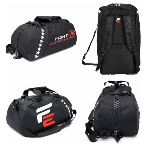 фото Сумка-рюкзак , черный fight express