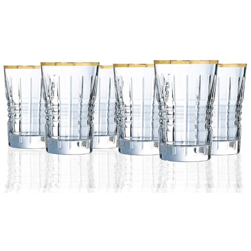 Набор стаканов универсальный, для воды Cristal D'Arques Rendez-Vous , 360 мл