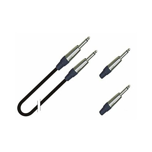 True magic TLC118 1.5M/BL Кабель иструментальный 1/4 Jack - 1/4 Jack, 1.5м, синий