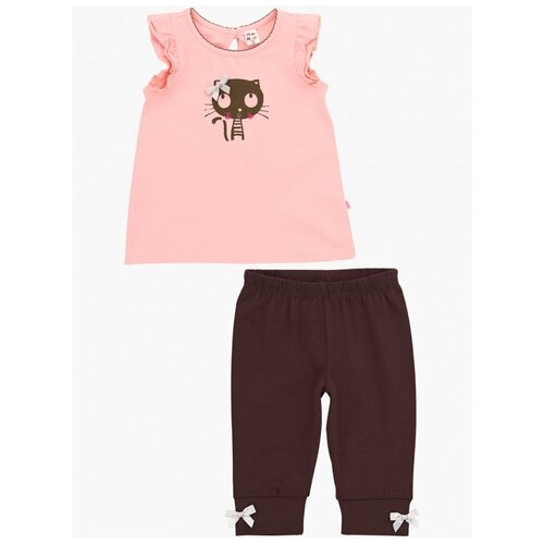 Комплект одежды для девочек Mini Maxi, модель 1727/3537, цвет розовый, размер 110