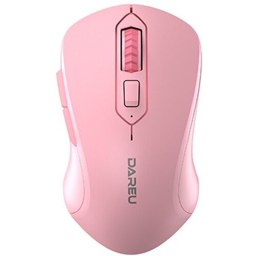 Мышь беспроводная Dareu LM115B Pink (розовый) компьютерная мышь dareu lm115b black
