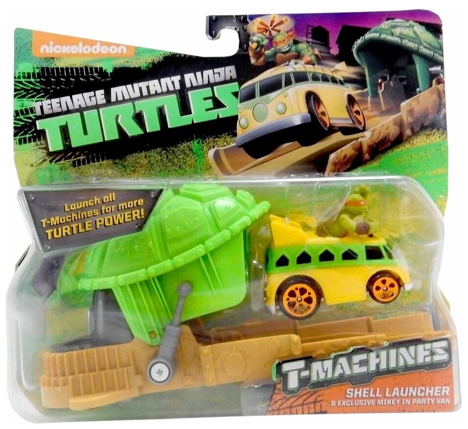 Игровой набор Teenage Mutant Ninja Turtles T-Machines Turtle Shell Launcher