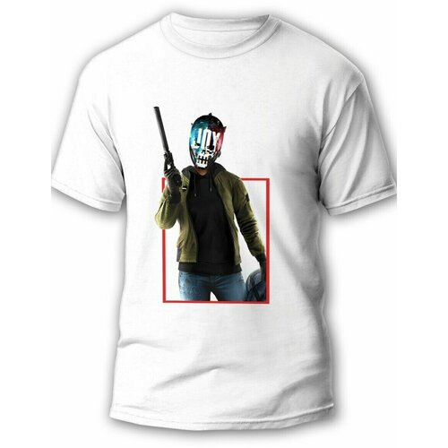 фото Футболка, размер l, белый будь на стиле