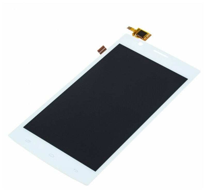 Дисплей (экран) в сборе с тачскрином для FLY FS501 (Nimbus 3) белый