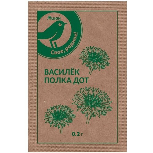 газоны цветники и дорожки Семена Василек Полка дот микс, 0,2 г