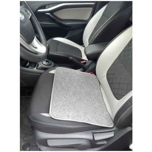 Коврик с подогревом для сидения автомобиля от прикуривателя / Коврик для подогрева сиденья машины ТеплоМакс