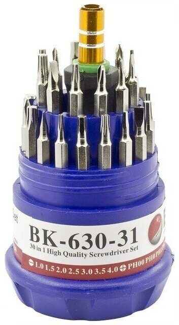 Набор отверток BAKU BK-630-31 (для разборки и ремонта телефона, iphone, планшета, ноутбука)