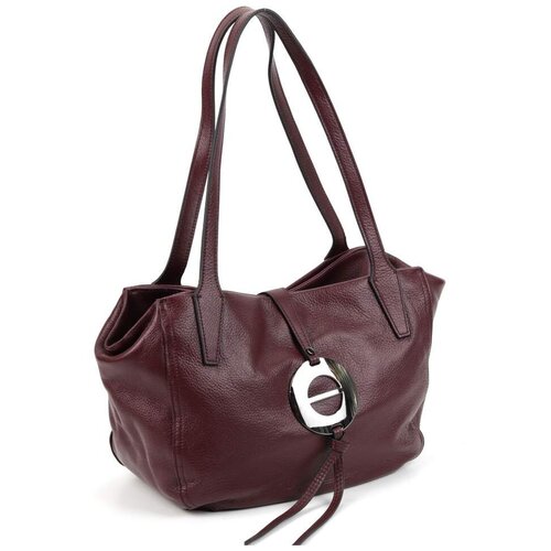 фото Женская кожаная сумка 6296 бордеакс-3 cidirro