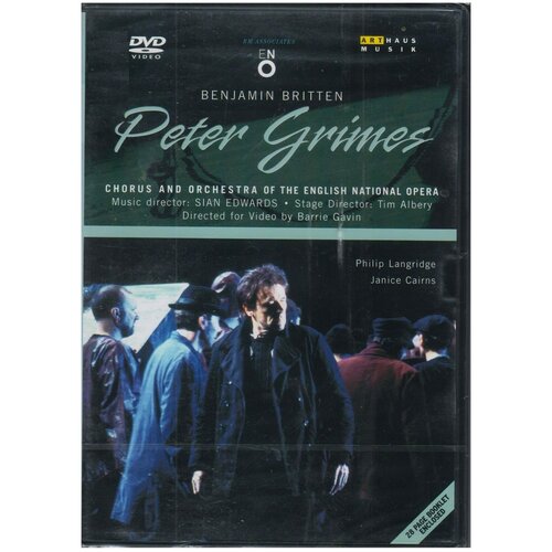 Britten-Peter Grimes - Arthaus DVD Deu ( ДВД Видео 1шт) Opera Benjamin