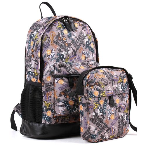 фото Рюкзак женский медведково 19с2435-к14, серый