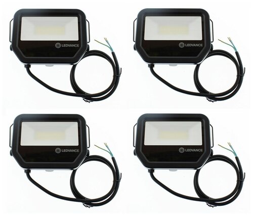 Прожектор светодиодный LEDVANCE до 30Вт 6500К IP65 (4 шт)