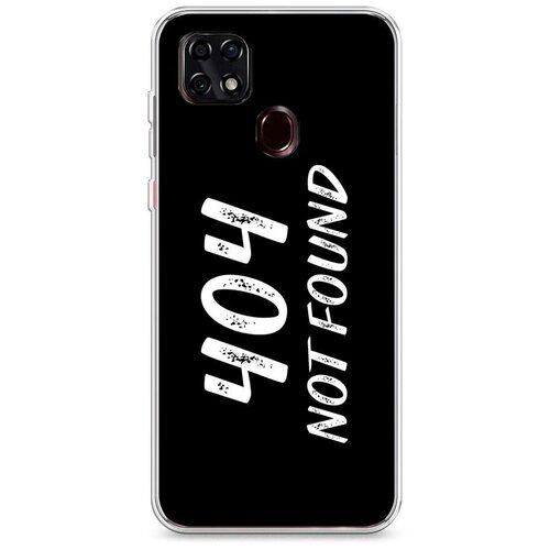 фото Силиконовый чехол "404 not found" на zte zte blade 20 smart / зте блейд 20 смарт case place