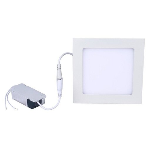 Светодиодный светильник панель-квадрат 90-3ВТ-220В - Цвет свечения: Белый (5600K). Комплект 5 штук