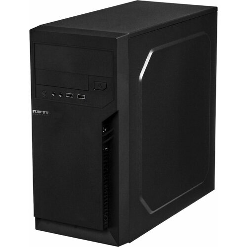 Компьютер RDW COMPUTERS Optimal BG, AMD Ryzen 5 1600, DDR 8ГБ, 256ГБ(SSD), noOS, черный [rsb0258]