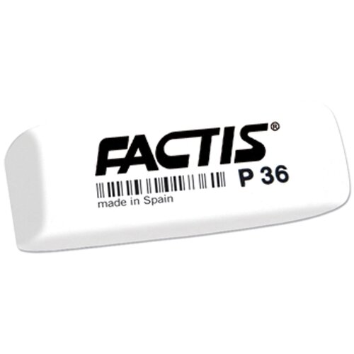 ластик factis pnftri65 комплект 65 шт FACTIS Ластик P 36, 36 шт белый 36