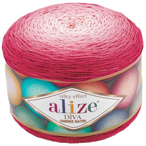 фото Набор для вышивания alize ализ.diva.o.b.7367 пряжа ализе diva ombre batik цв.7367