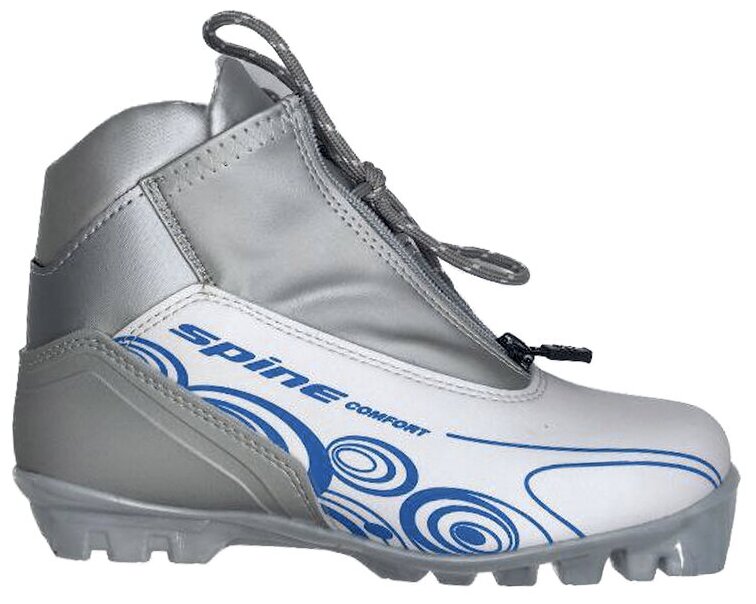 Лыжные ботинки SPINE SNS Comfort (483/4) (белый/бирюзовый) (40)