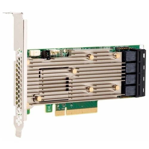 RAID-контроллер Broadcom MegaRAID 9460-16I SGL (05-50011-00) контроллер broadcom megaraid 9560 8i 8 port slimsas sas sata nvme raid 0 1 5 6 10 50 60 jbod 4gb pci ex8 05 50077 01