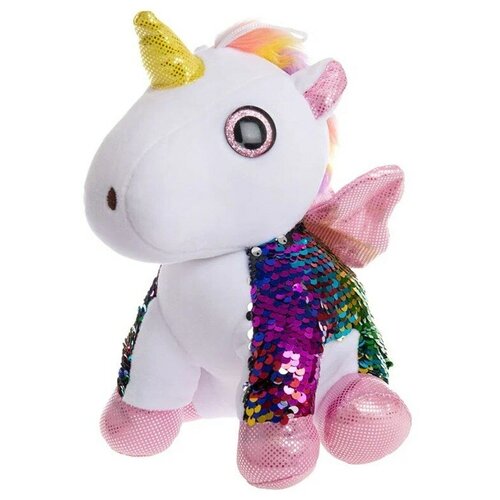 LIGHT STUFF Радужный единорог мягкая игрушка Зеленый