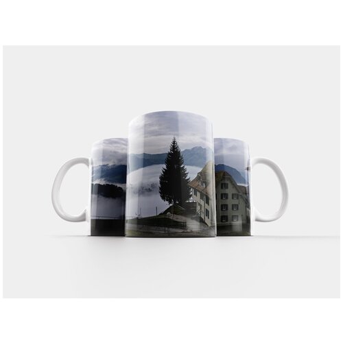 фото Кружка "туман, горы, центральной швейцарии" 320 мл lotsprints