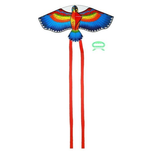 Воздушный змей «Птица», с леской, цвета микс