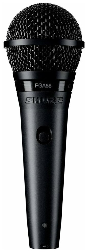 SHURE PGA58-XLR-E кардиоидный вокальный микрофон c выключателем, с кабелем XLR -XLR.