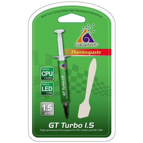 Термопаста Glacialtech GT TURBO 1.5 шприц 1.5гр. AD-E8290000AP1001