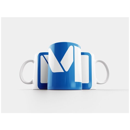 фото Кружка "синий, карта, транспорт" 320 мл lotsprints