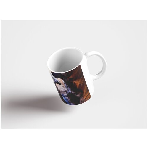 фото Кружка "каньон антилопы, песчаник, слот-каньон 320 мл. белая" lotsprints