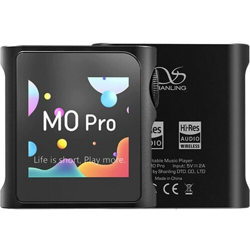 Shanling M0 Pro black, портативный аудиоплеер портативный hi fi плеер shanling m0 pro black