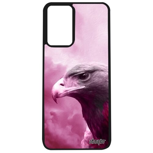 фото Защитный чехол на телефон // samsung galaxy a32 // "орел" небо птица, utaupia, оранжевый