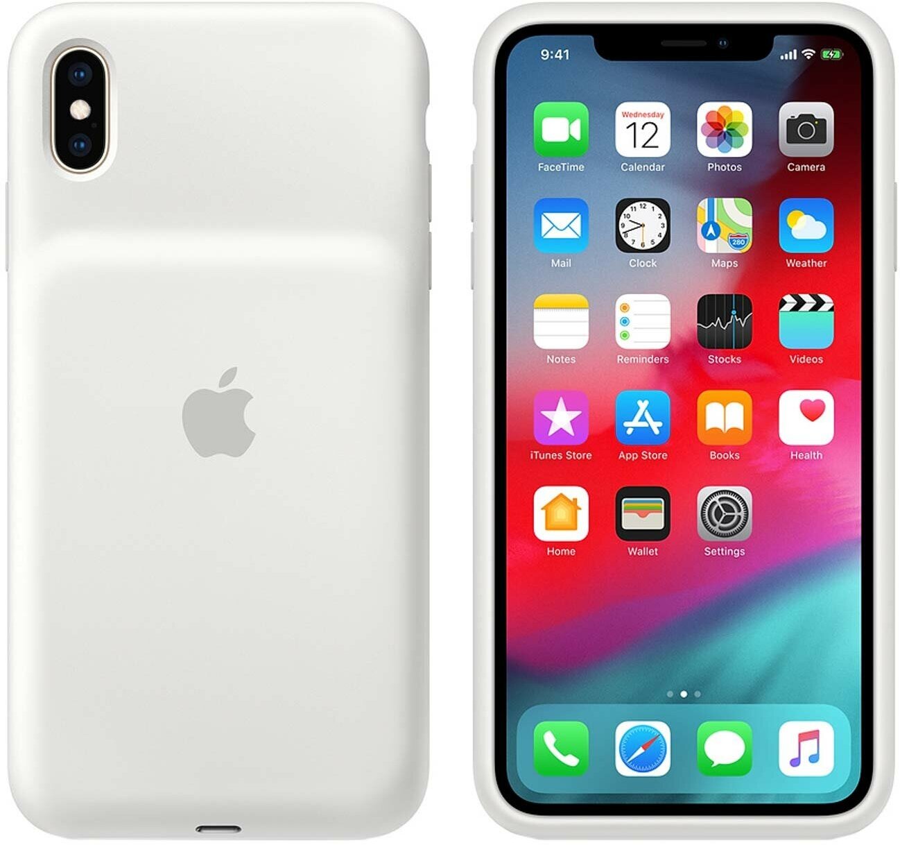 Чехол-аккумулятор Apple Smart Battery Case для Apple iPhone XS Max 1369 мА·ч беспроводная зарядка