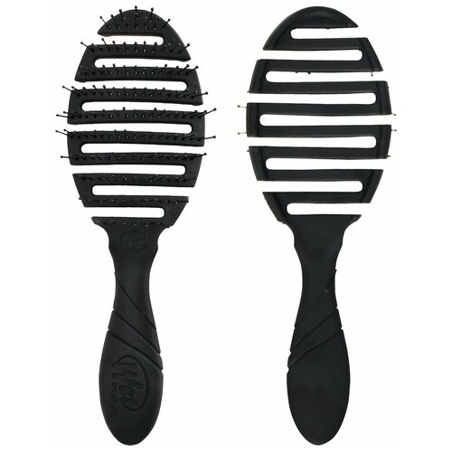 фото Wet brush pro flex dry black щетка для быстрой сушки волос (черная)