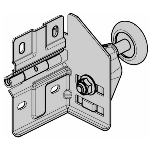 ALUTECH Кронштейн роликовый боковой правый, RBT-200R, 401221100