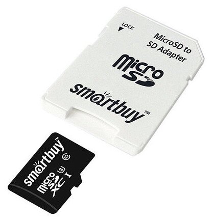 SmartBuy Карта памяти SmartBuy Professional microSDXC Class 10 UHS-I U3 128GB + SD adapter