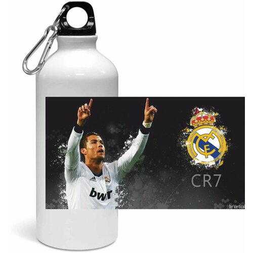 фото Спортивная бутылка реал мадрид - real madrid № 6 bugrikshop
