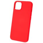 Панель-накладка SmarTerra Silicon Case Red для iPhone 13 mini - изображение