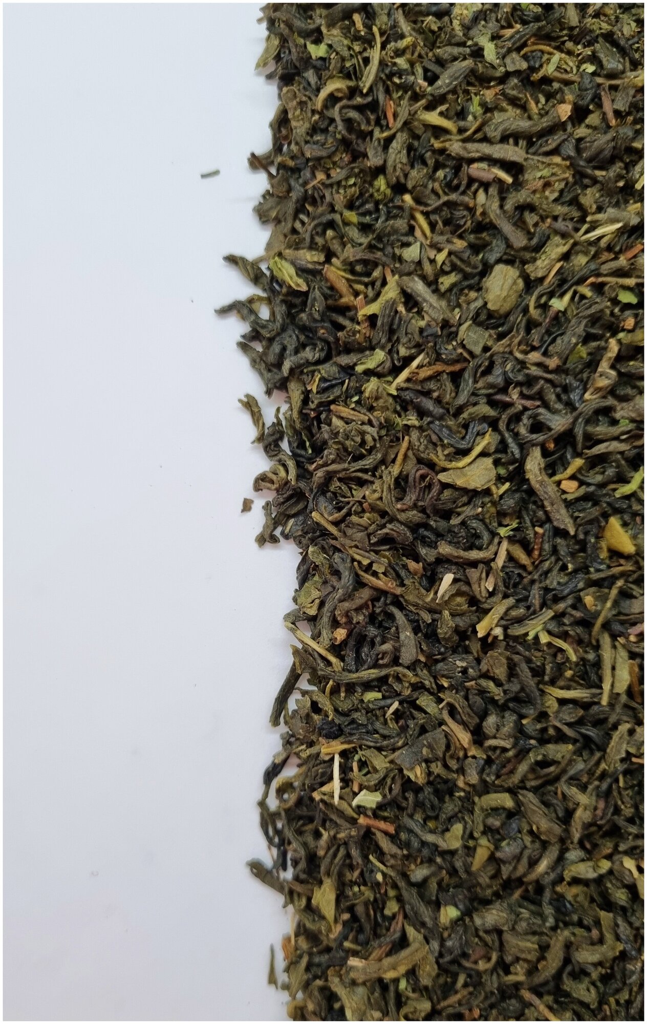 Зеленый чай Vintage Зеленый с мятой 100 грамм - фотография № 5