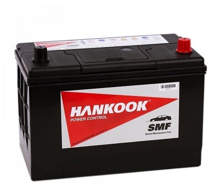 Аккумулятор автомобильный HANKOOK 115D31L 6СТ-95 обр. с бортом 306x173x225