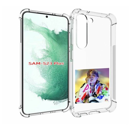 Чехол MyPads Sayonara Boy Oраl Элджей для Samsung Galaxy S23 Plus + задняя-панель-накладка-бампер