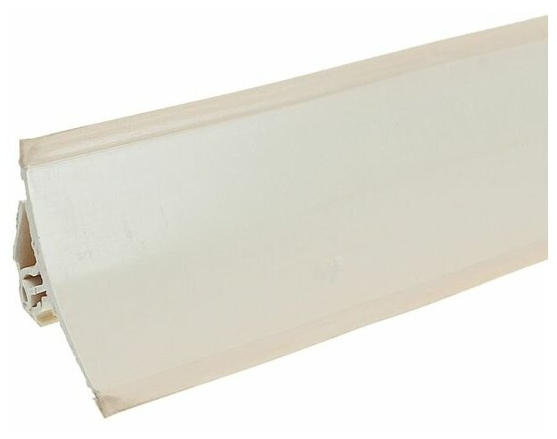 фото Плинтус для столешниц/ванны двусоставной "Идеал" 25х25х3000, Слоновая кость 1247116