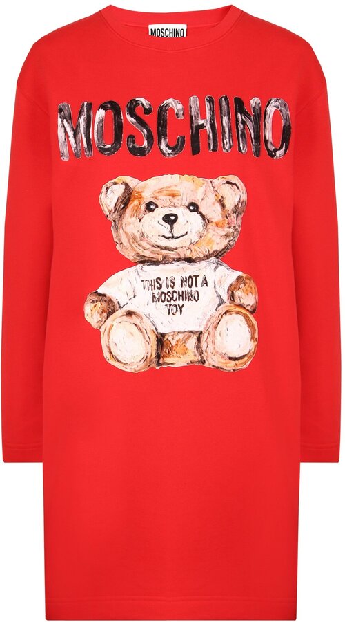 Платье MOSCHINO Красный