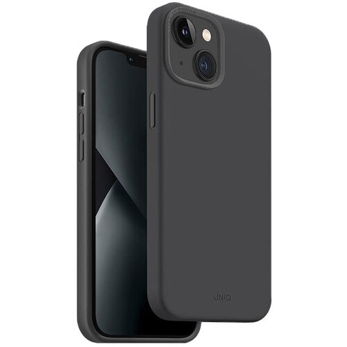 Чехол Uniq для iPhone 14 Plus LINO Magsafe Grey uniq для iphone xs max glase grey