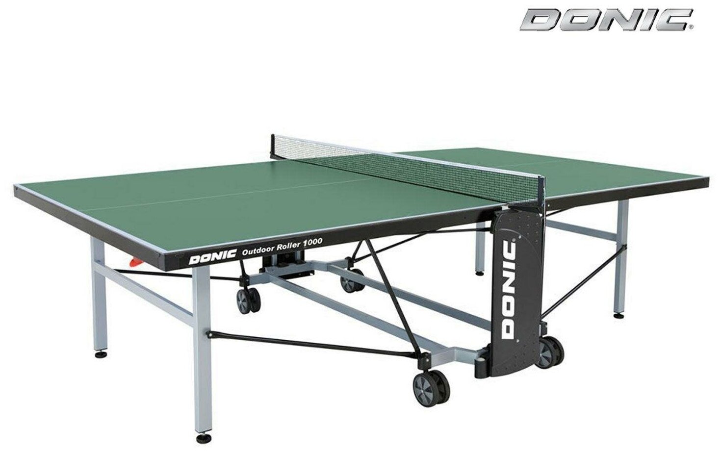 Теннисный стол Donic Outdoor Roller 1000 (зеленый)