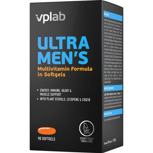 Vplab Ultra Men’s Multivitamin Formula капс., 90 шт.