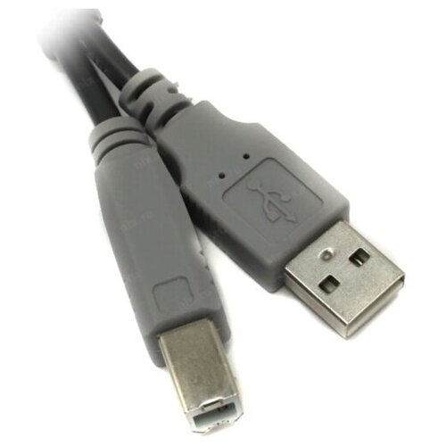 Кабель USB2.0 Am-Bm 5Bites UC5010-010C - 1.8 метр, чёрный кабель 5bites usb 3 0 am am 1m uc3009 010